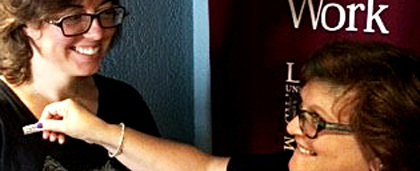 Amy Greenberg, LCSW, MA, Director, Internships & Student Services With Loyola Student 2016 Amy Greenberg, LCSW, MA, Director, Internships & Student Services With Loyola Student 2016